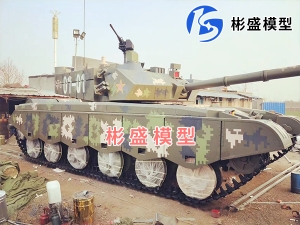 广西金属坦克模型